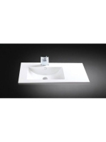 Arezzo design Texas 90x46 aszimmetrikus beépíthető mosdó, ba