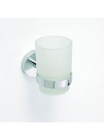 Arezzo design BEMETA Omega pohártartó, tejüveg AR-104110012