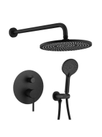 Arezzo design Palmfield falsík alatti zuhanyszett falon belü