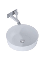 Arezzo design Lorca pultra ültethető mosdó 42 cm, matt szürk