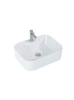 Arezzo design Fiona pultra ültethető mosdó 48x37 cm, csaplyu