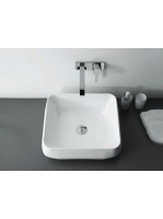 Arezzo design Etno pultra ültethető mosdó 45x40 - Fürdőszoba