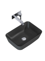 Arezzo design Reni pultra ültethető mosdó 46 cm, matt antrac