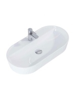 Arezzo design Babette pultra ültethető mosdó 81,5 cm, fehér