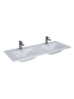 Arezzo design Carmel kerámiamosdó Skappa 140 Duo, fehér AR-1