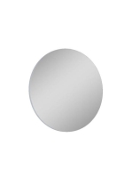 Arezzo design kerek tükör 100, fehér AR-166864 - Fürdőszoba