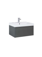 Arezzo design Monterey 60 alsószekrény szifonkivágással, 1 f