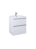 Arezzo design Monterey 60 alsószekrény, 2 fiókkal, fehér AR-