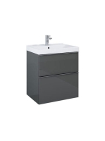 Arezzo design Monterey 60 alsószekrény, 2 fiókkal, antracit