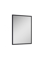 Arezzo design keretes tükör 80x60 cm, fekete AR-167581 - Für