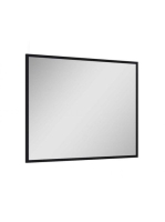 Arezzo design fordítható tükör keretben 100x80 cm, fekete AR