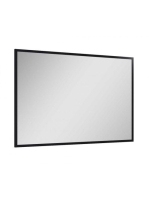 Arezzo design fordítható tükör keretben 120x80 cm, fekete AR