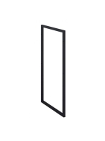 Arezzo design Monterey oldalsó fekete fémkeret AR-167667 - F