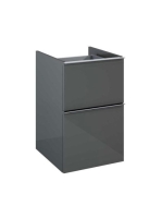 Arezzo design Monterey 40 oldalszekrény 2 fiókkal, magasfény