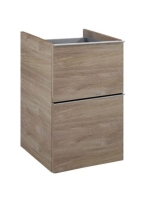 Arezzo design Monterey 40 oldalszekrény 2 fiókkal, tölgy AR-