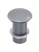 Arezzo design Click-Clack lefolyó, matt ezüstszürke AR-16795