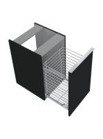 Arezzo design Monterey oldalszekrény szennyeskosárral 40 cm,