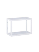 Arezzo design Monterey függőpolc üveggel 40 cm, fehér AR-168