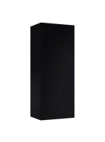 Arezzo design univerzális felsőszekrény 39x100 cm, matt feke