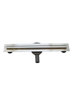 Arezzo design 800 mm, keskeny rozsdamentes acél folyóka AR-8