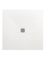 Arezzo design SOLIDSoft zuhanytálca 80x80 cm, lefolyóval, fe