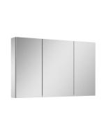 Arezzo design Basic tükrös szekrény 100 cm, 3 ajtóval AR-904