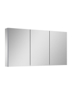 Arezzo design Basic tükrös szekrény 120 cm, 3 ajtóval AR-904