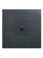 Arezzo design SOLIDSoft zuhanytálca 90x90 cm, lefolyóval, an