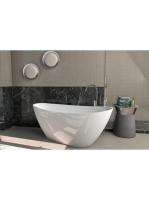 Arezzo design Palmyra szabadonálló kád 150x70 cm, öntöttmárv