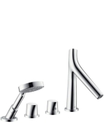 Axor Starck Organic 4-lyukú termosztátos kádcsaptelep 124250