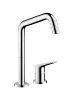 Axor Citterio M 2-lyukú konyhai csaptelep 240, Eco forgó kif