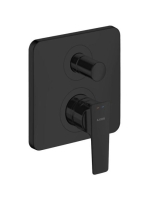 Axor Citterio E falsík alatti kádcsaptelep matt fekete 36455