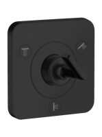 Axor Citterio E Trio/Quattro színkészlet szelepekkel matt fe