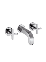 Axor Citterio 3-lyukú mosdócsaptelep falsík alatti szerelésh