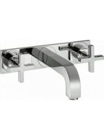 Axor Citterio 3-lyukú falsík alatti keresztfogantyús mosdócs