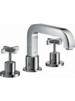 Axor Citterio 3-lyukú peremre szerelhető kádcsaptelep keresz