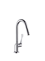 Axor Citterio mosogató csaptelep kihúzható zuhanyfejjel 3983