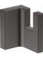 Axor Universal szálcsiszolt fekete króm akasztó 42611340 - F