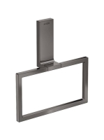 Axor Universal törölközőtartó gyűrű Polírozott fekete króm 4