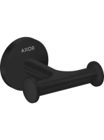 Axor Universal Circular két kampós törölközőtartó matt feket
