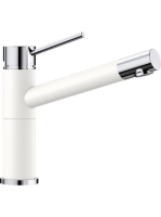 BLANCO Alta Compact Silgránit álló konyhai csaptelep, fehér/