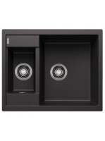 Blanco Metra 6 gránit mosogató 61,5x50 cm, lefolyógarnitúráv