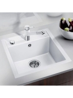 BLANCO Dalago 45-F Silgránit mosogató távműködtetővel, fehér