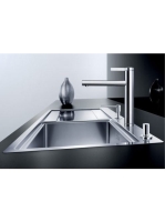 BLANCO Linee álló magasnyomású mosogató csaptelep, króm 5175