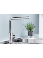 BLANCO Mila-S kihúzható fejes magasnyomású mosogató csaptele