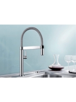 BLANCO Culina-S Mini álló zuhanyfejes mosogató csaptelep, ro