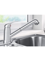 BLANCO Daras-S-F ablak elé szerelhető kihúzható fejes mosoga