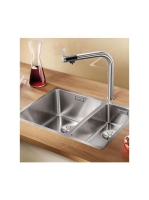 Blanco Andano 340/180-IF rozsdamentes acél mosogató baloldal