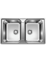 Blanco Lemis 8-IF rozsdamentes acél mosogató egy furattal 52