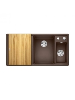 BLANCO Axia III 6 S-F kávé Silgránit mosogató excenterrel, f